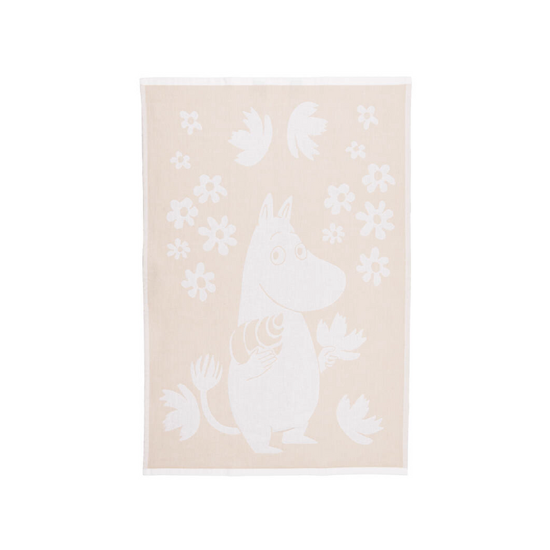 Moomintroll Geschirrtuch Beige