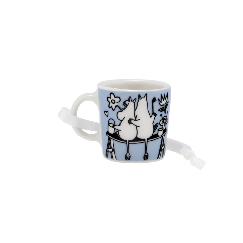 Moomin Minimug Love Hellblau