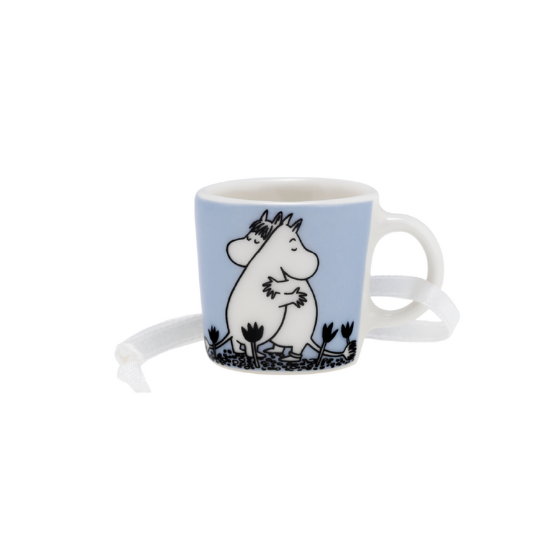 Moomin Minimug Love Hellblau