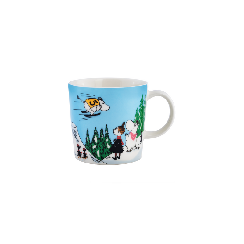 Moomin Becher Ski Jumping Winteredition 2024