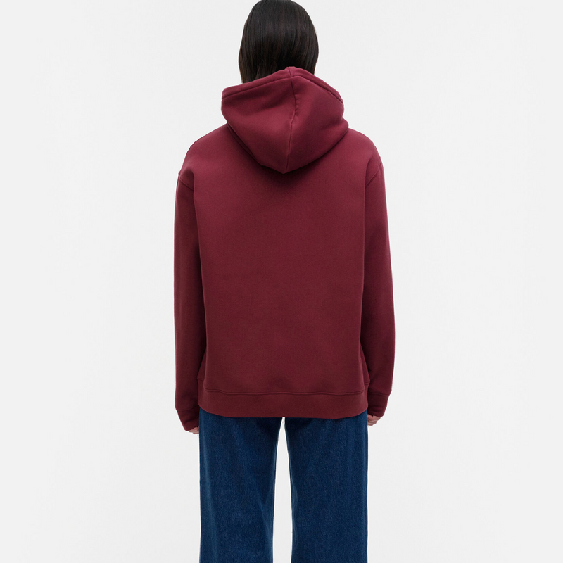 Luuppi Unikko Hoodie Weinrot/Rosa