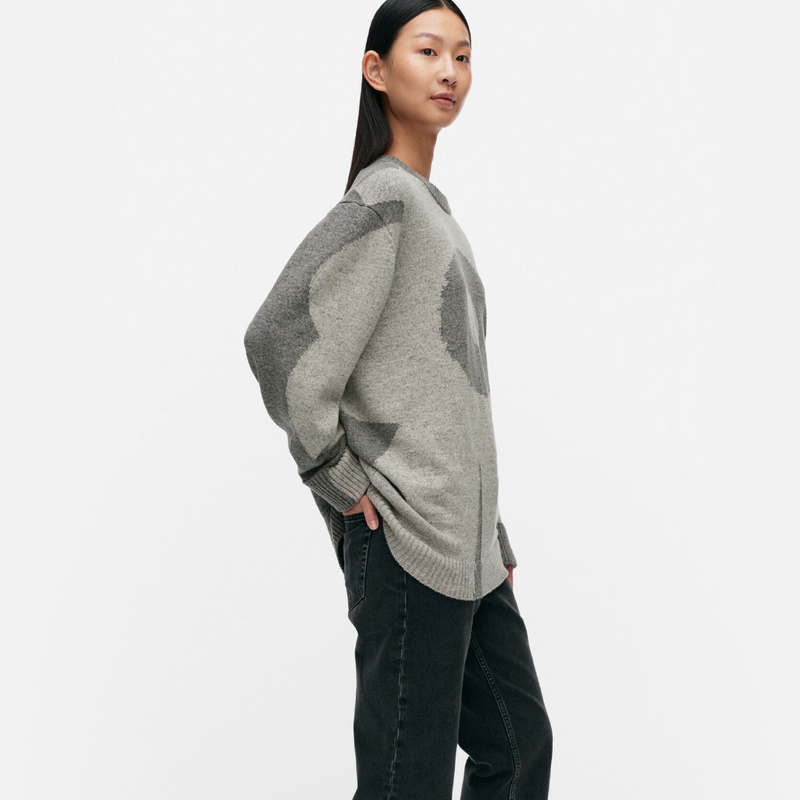 Neutra Unikko Pullover Hellgrau/ Grau